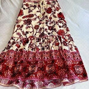 House of Harlow 1960 new linen skirt size small